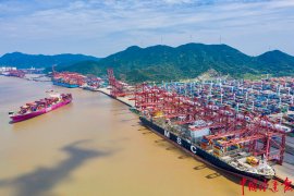 宁波舟山港2020年运输生产实现逆势增长 货物吞吐量连续第12年保持全球