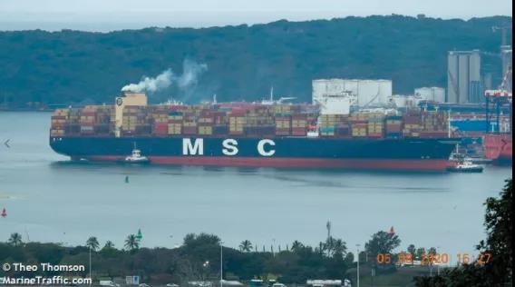 突发！至少40多个集装箱坠海！MSC一集装箱船在从洛杉矶驶往宁波港途中遭遇事故
