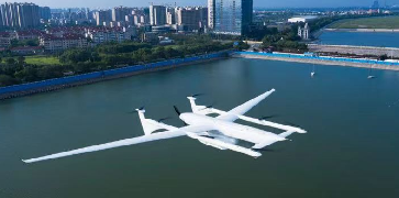 华东无人机基地首次开展了长三角岛间物流运输实践