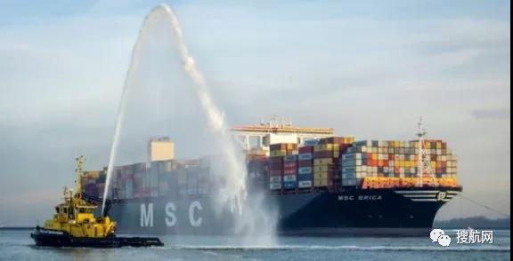 鹿特丹成为第一个集装箱吞吐量超过1500万标准箱的欧洲海港