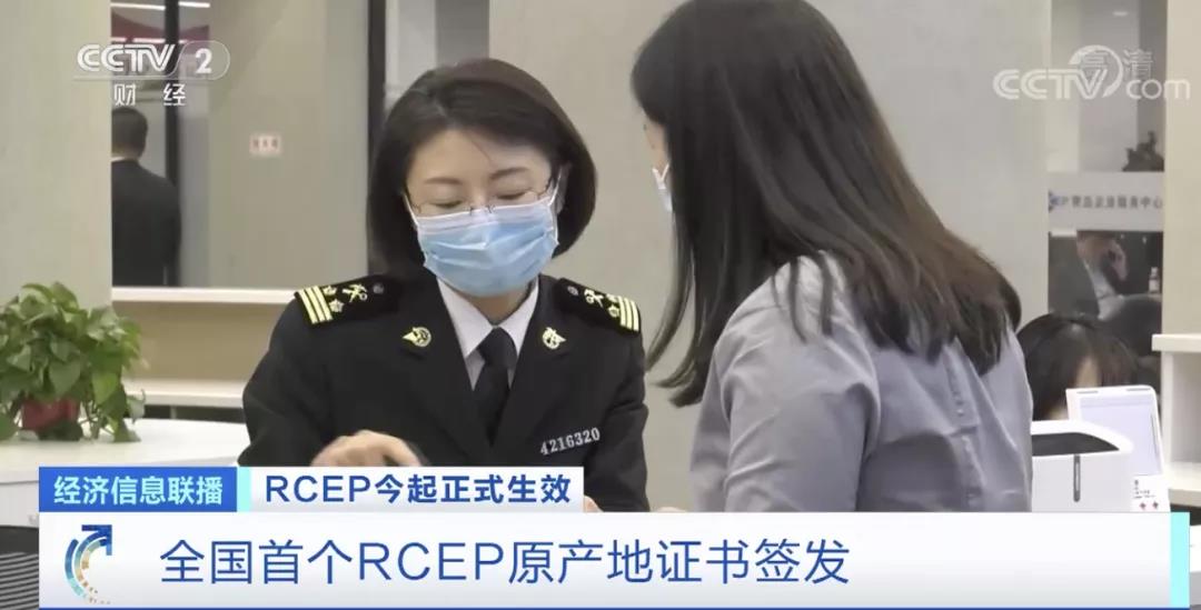 RCEP正式生效！来看看有哪些重大利好