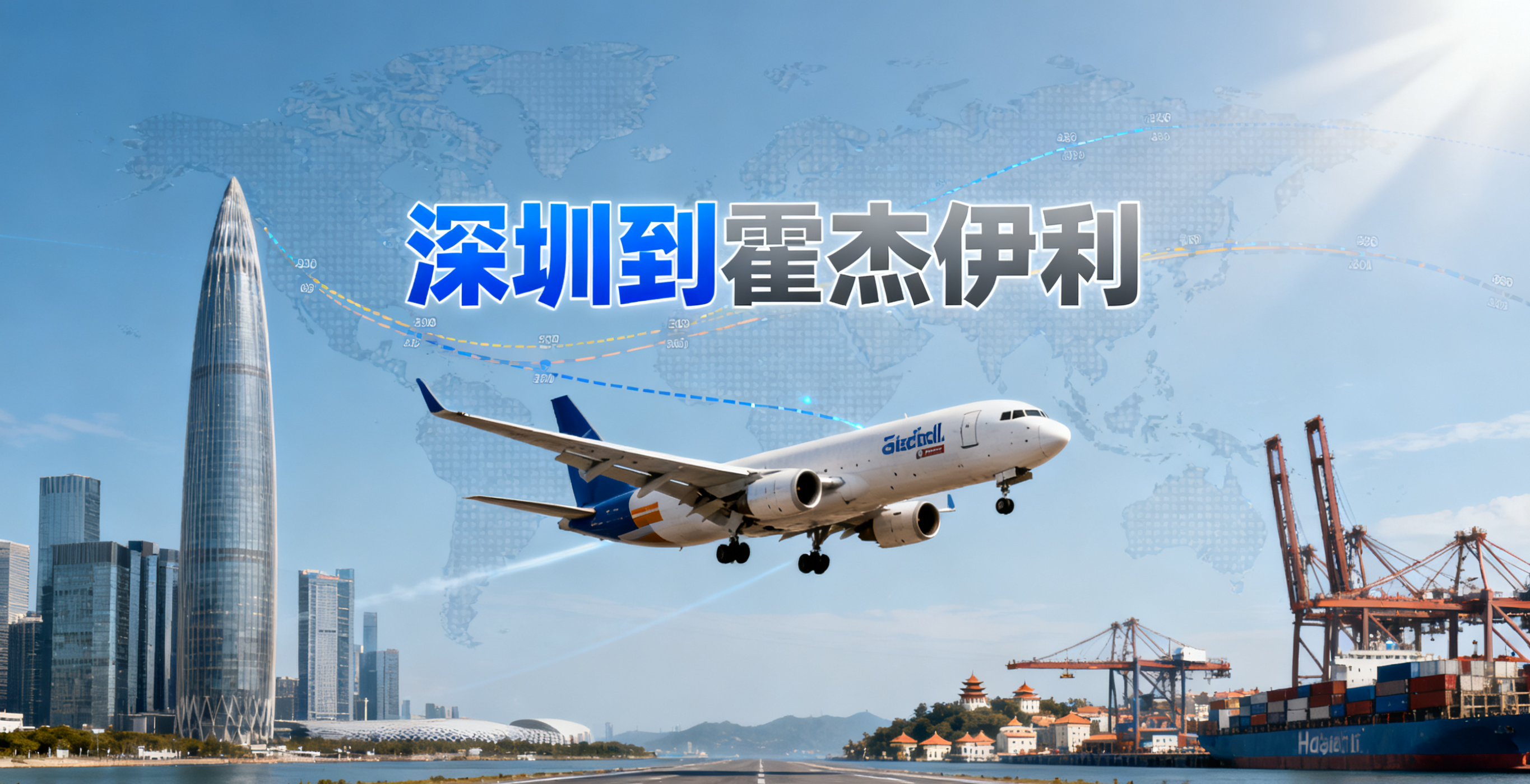 深圳到霍杰伊利空运流程是怎样的？