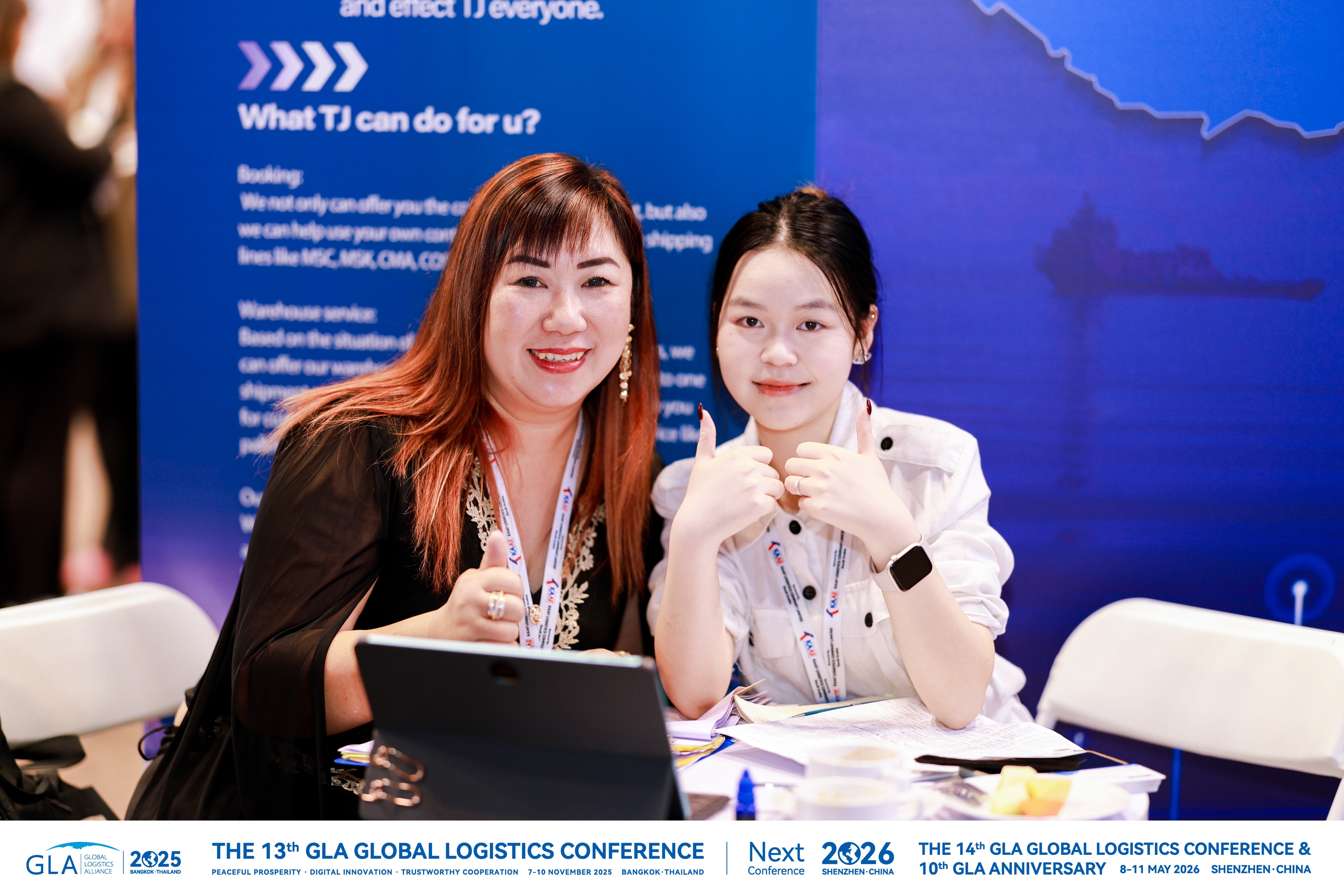 国际客户与太捷业务员的合作交流