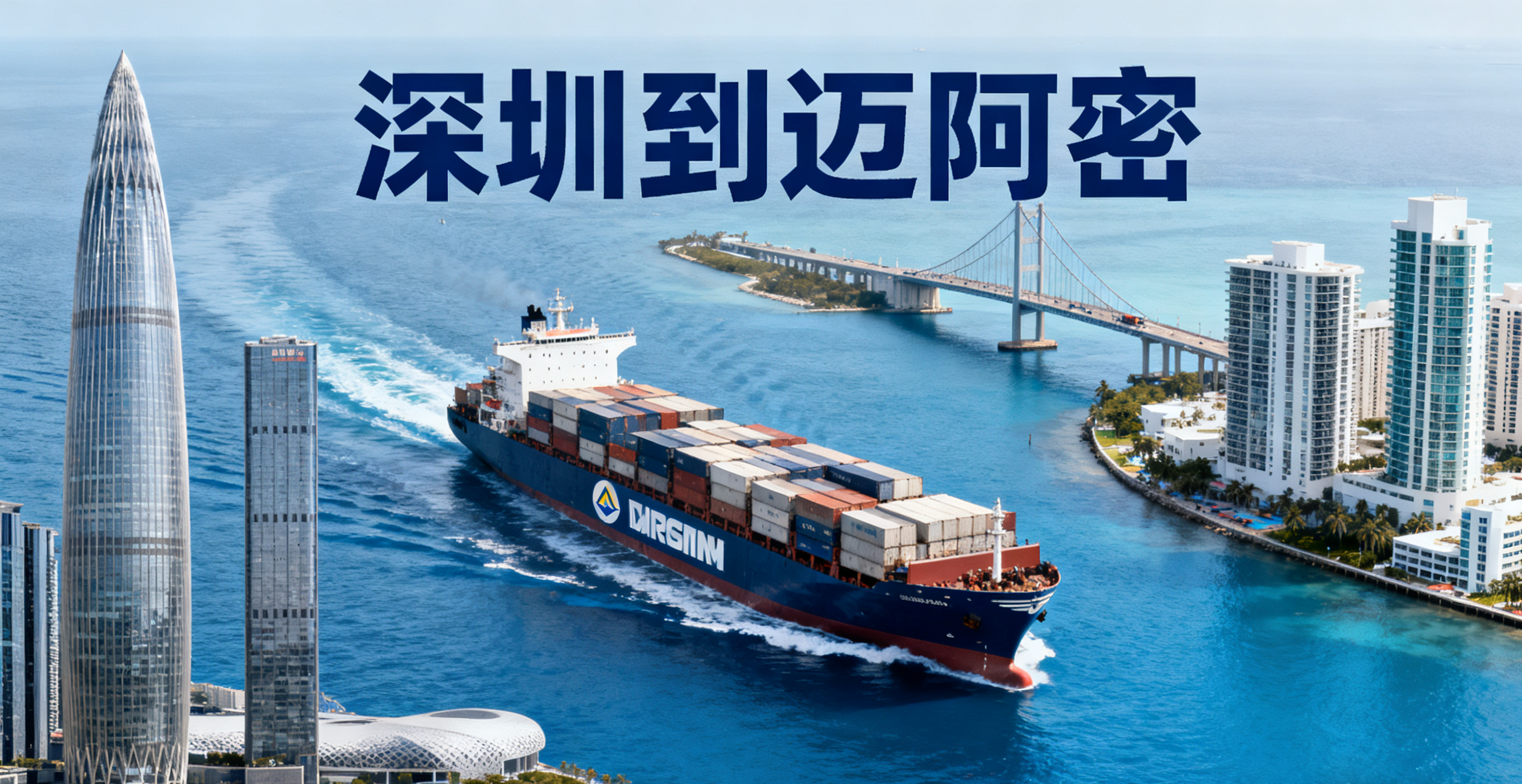 深圳到迈阿密有哪些主要运输方式?