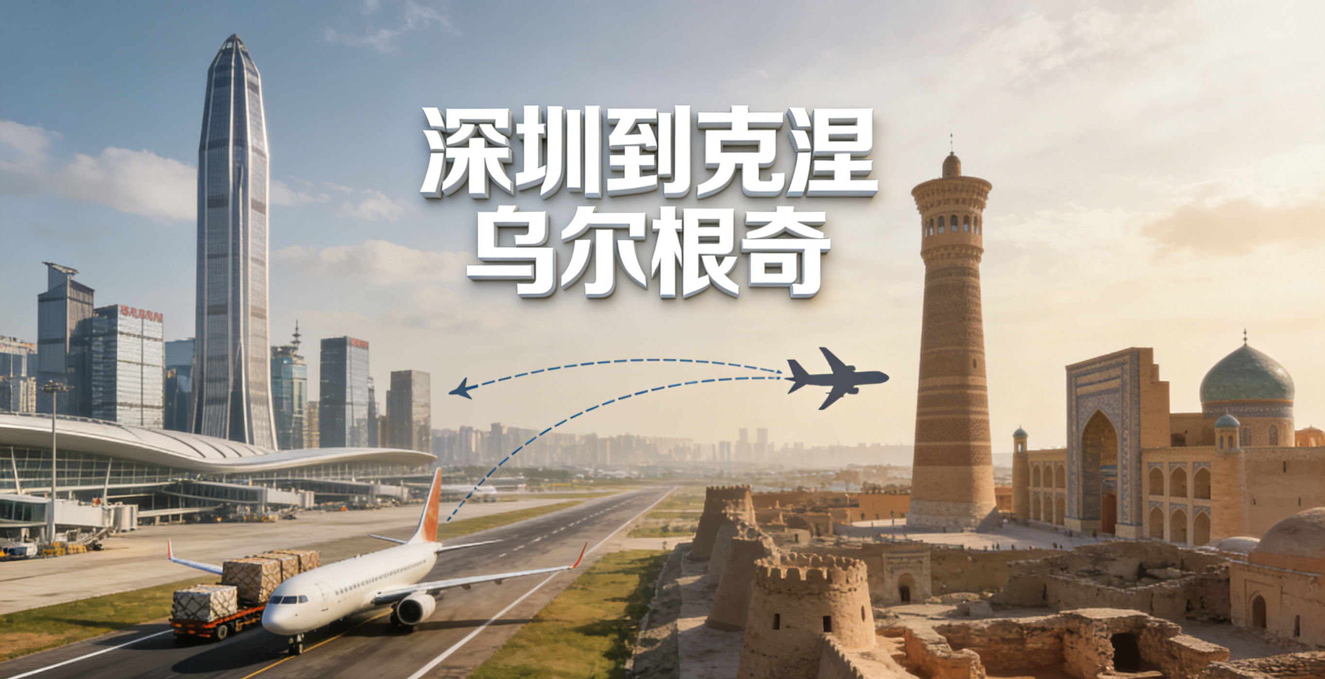 深圳到克涅乌尔根奇空运如何操作?