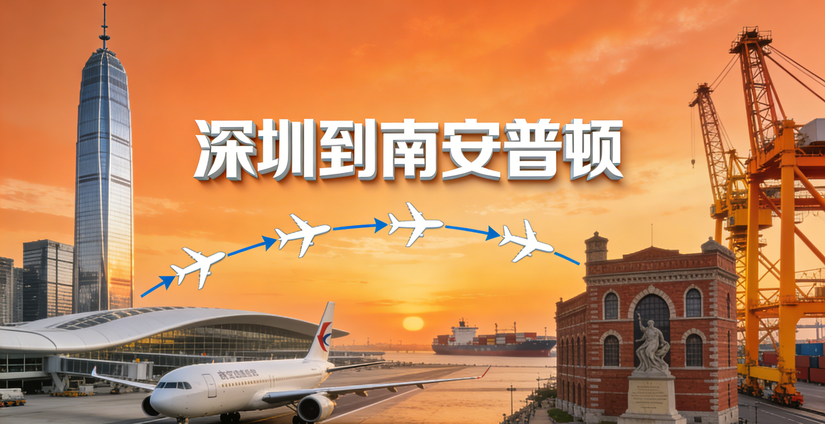 深圳到南安普顿可以选择哪些运输方式？