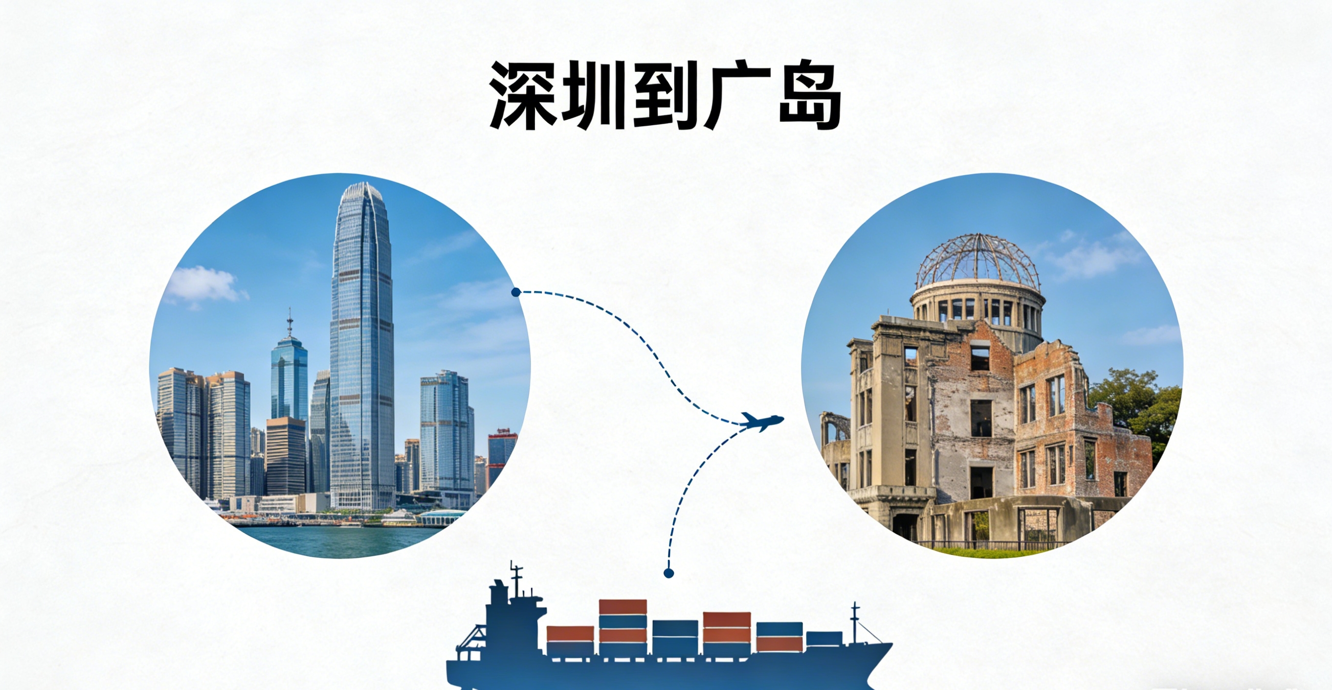 深圳到广岛的运输方式有哪些？